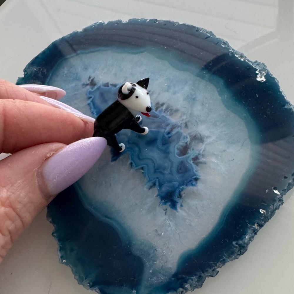 Collectible dog figurine